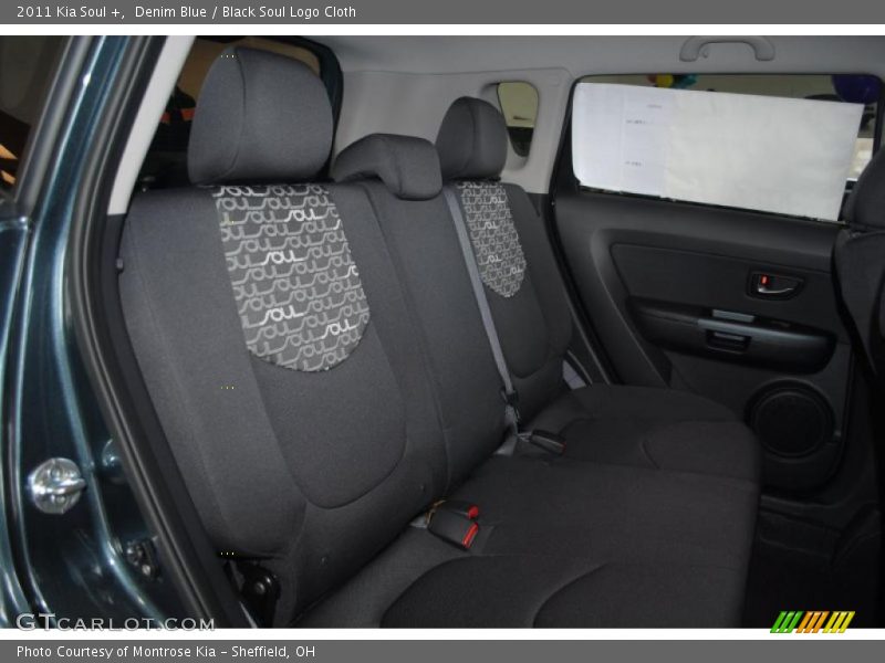 Denim Blue / Black Soul Logo Cloth 2011 Kia Soul +