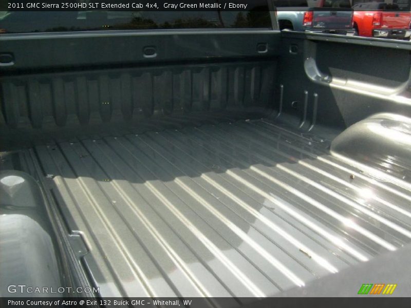 Gray Green Metallic / Ebony 2011 GMC Sierra 2500HD SLT Extended Cab 4x4