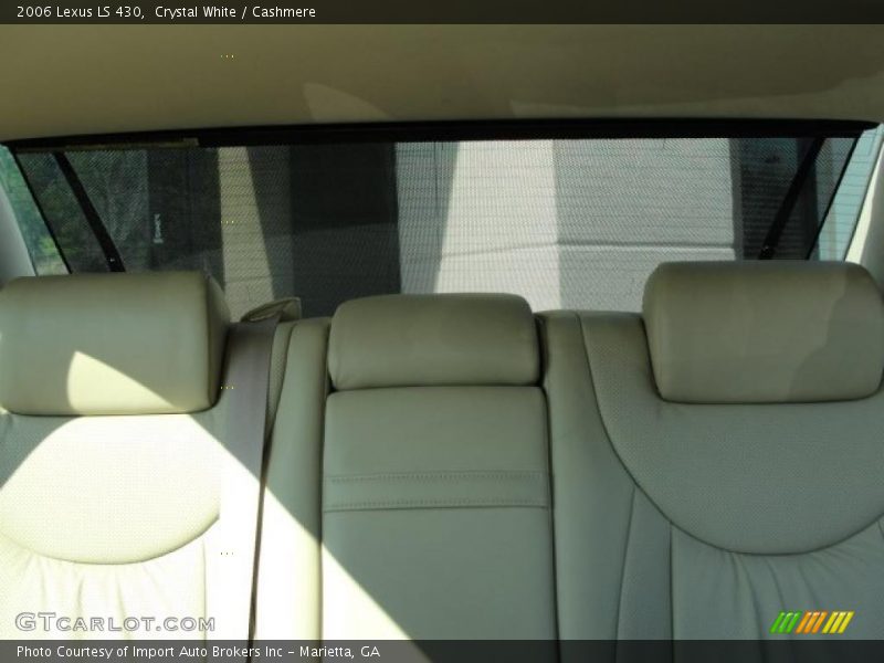 Crystal White / Cashmere 2006 Lexus LS 430