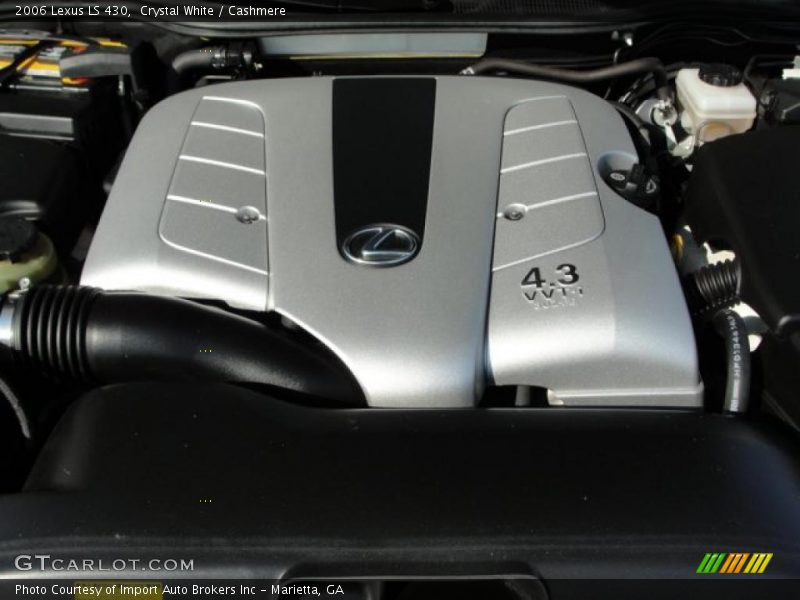 Crystal White / Cashmere 2006 Lexus LS 430