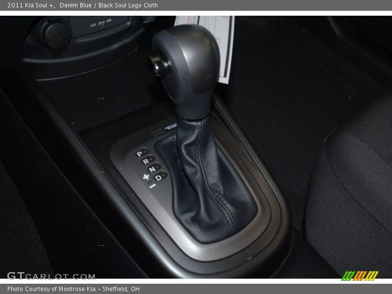 Denim Blue / Black Soul Logo Cloth 2011 Kia Soul +