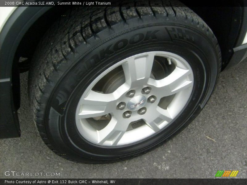 Summit White / Light Titanium 2008 GMC Acadia SLE AWD