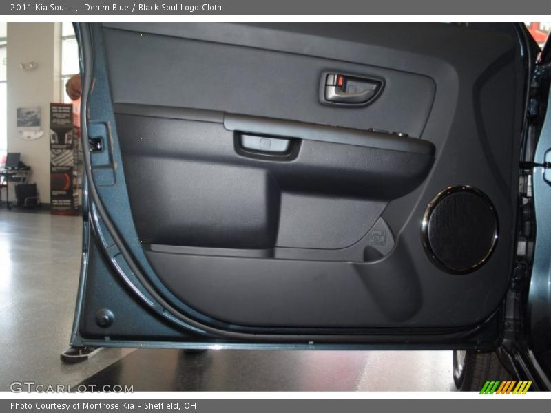 Denim Blue / Black Soul Logo Cloth 2011 Kia Soul +