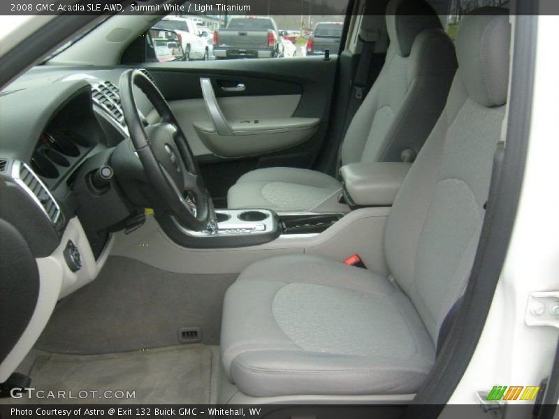  2008 Acadia SLE AWD Light Titanium Interior