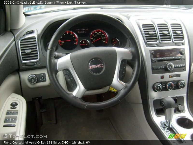 Dashboard of 2008 Acadia SLE AWD