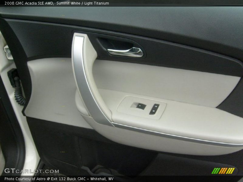 Summit White / Light Titanium 2008 GMC Acadia SLE AWD