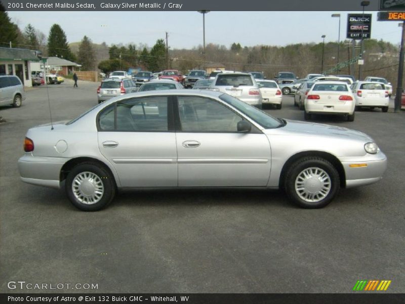 Galaxy Silver Metallic / Gray 2001 Chevrolet Malibu Sedan