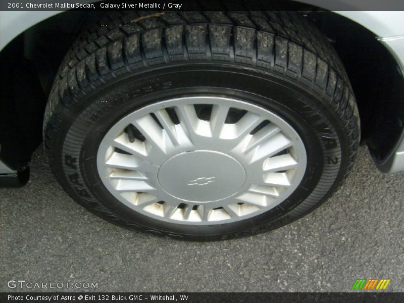 Galaxy Silver Metallic / Gray 2001 Chevrolet Malibu Sedan
