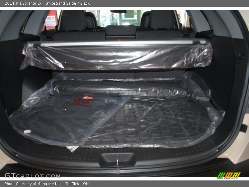 White Sand Beige / Black 2011 Kia Sorento LX