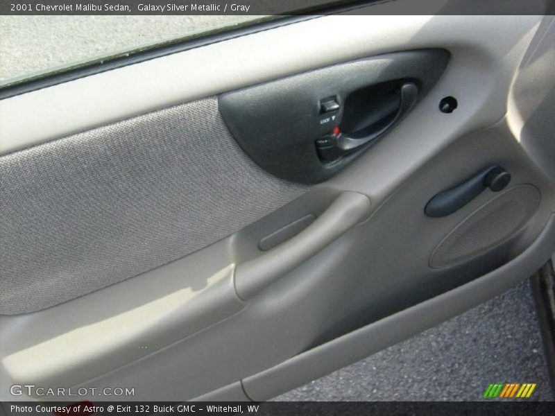 Galaxy Silver Metallic / Gray 2001 Chevrolet Malibu Sedan