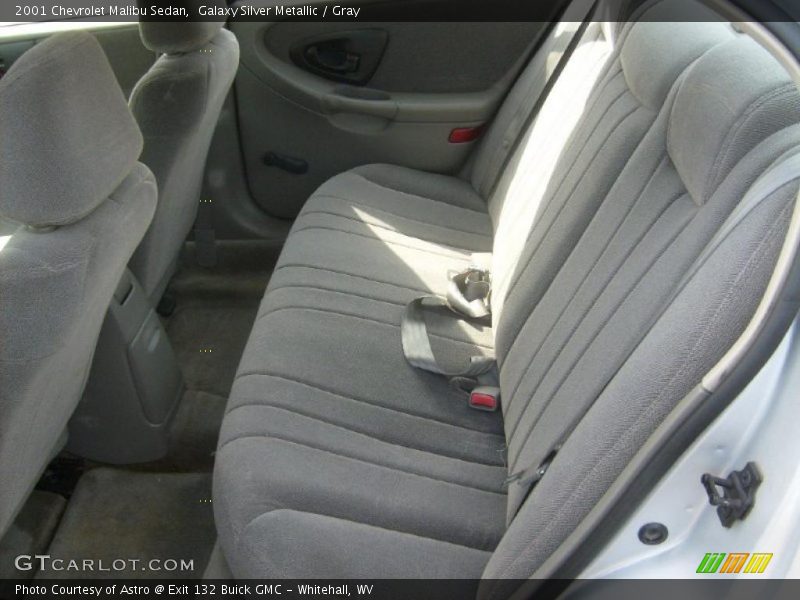 Galaxy Silver Metallic / Gray 2001 Chevrolet Malibu Sedan