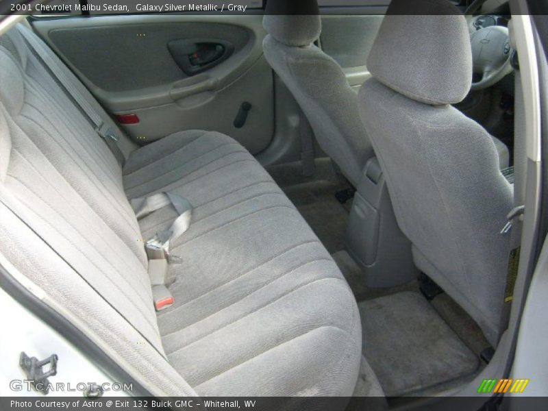 Galaxy Silver Metallic / Gray 2001 Chevrolet Malibu Sedan