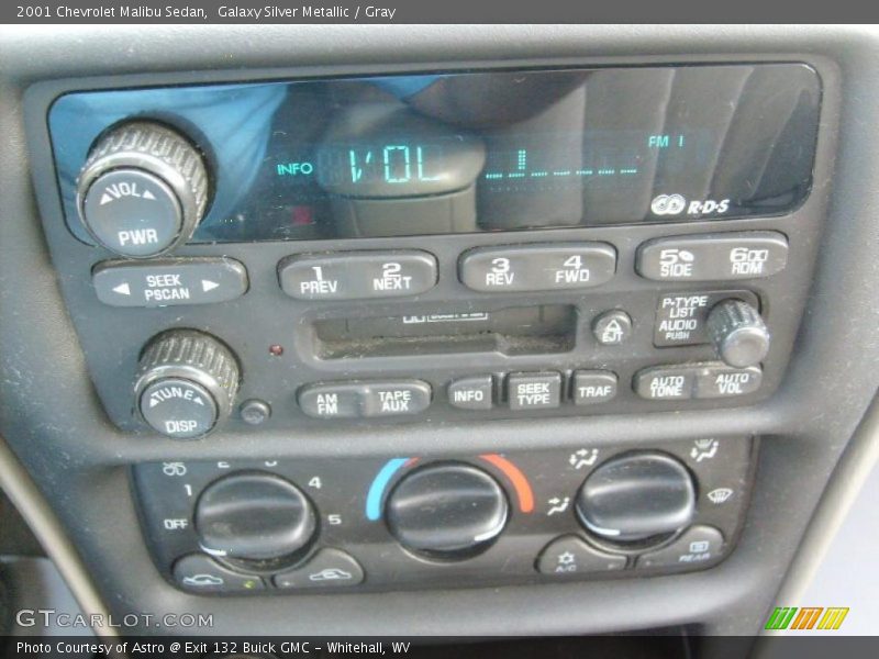 Galaxy Silver Metallic / Gray 2001 Chevrolet Malibu Sedan