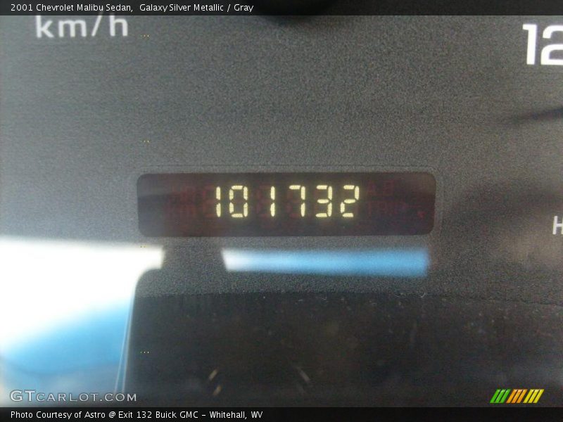 Galaxy Silver Metallic / Gray 2001 Chevrolet Malibu Sedan