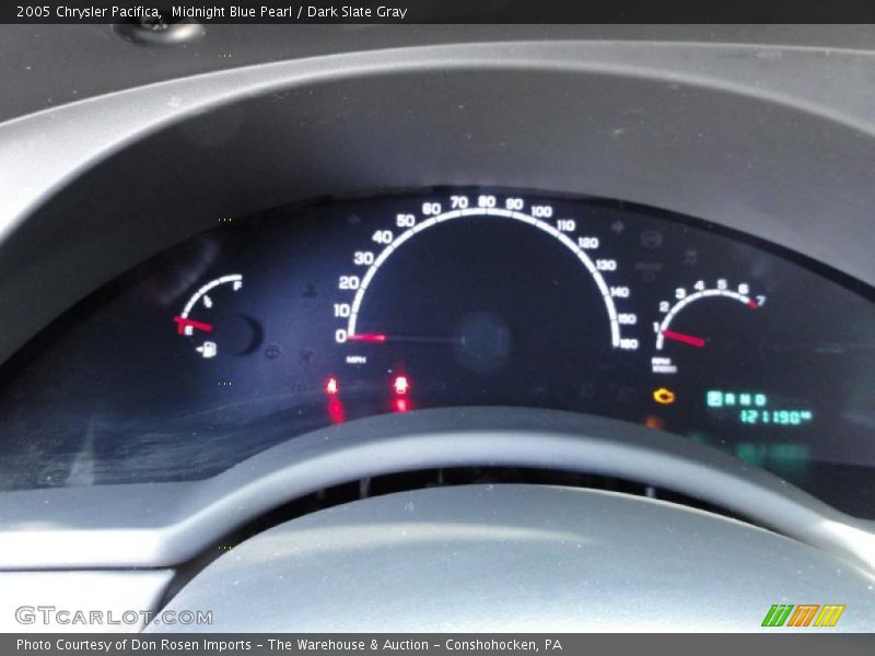 Midnight Blue Pearl / Dark Slate Gray 2005 Chrysler Pacifica