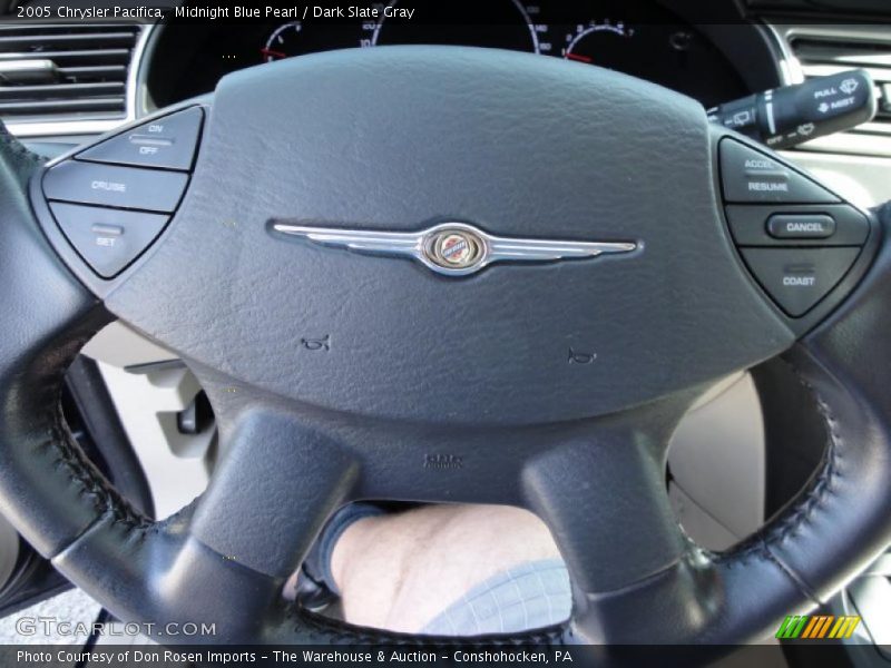 Midnight Blue Pearl / Dark Slate Gray 2005 Chrysler Pacifica