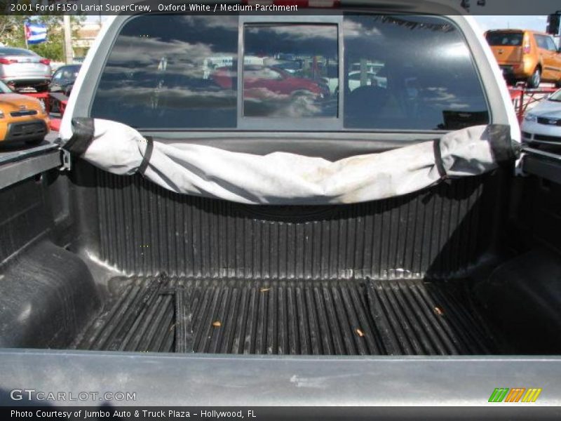 Oxford White / Medium Parchment 2001 Ford F150 Lariat SuperCrew