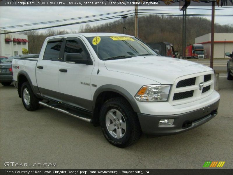 Front 3/4 View of 2010 Ram 1500 TRX4 Crew Cab 4x4