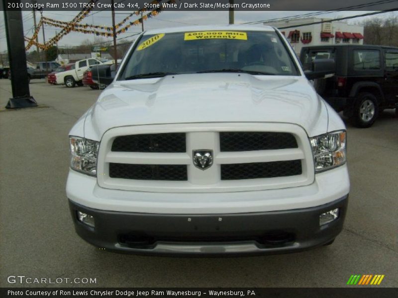 Stone White / Dark Slate/Medium Graystone 2010 Dodge Ram 1500 TRX4 Crew Cab 4x4