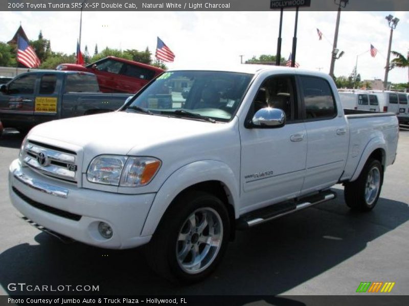 Natural White / Light Charcoal 2006 Toyota Tundra SR5 X-SP Double Cab