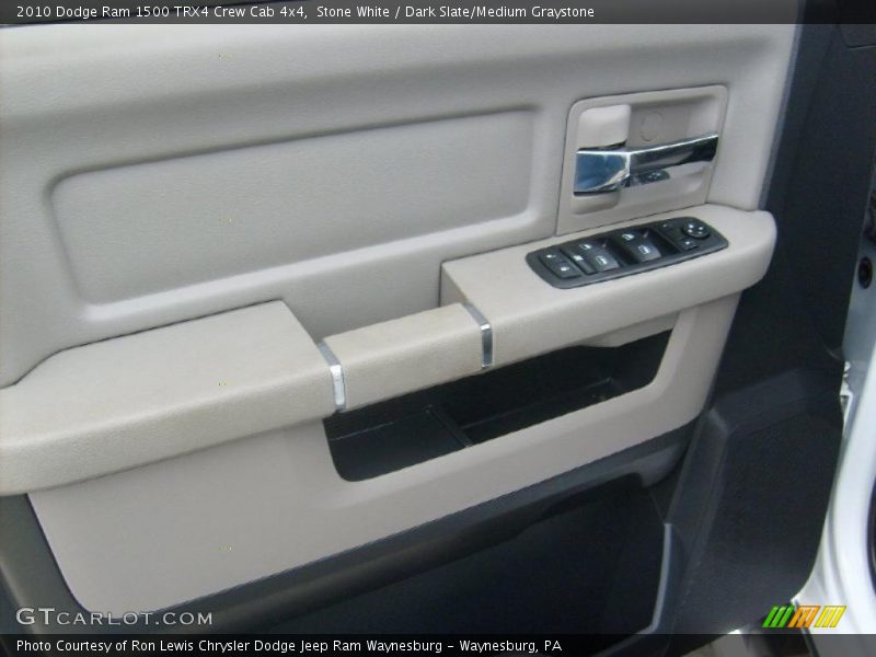 Stone White / Dark Slate/Medium Graystone 2010 Dodge Ram 1500 TRX4 Crew Cab 4x4