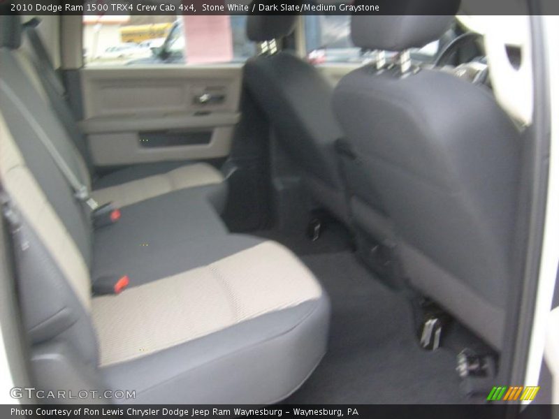 Stone White / Dark Slate/Medium Graystone 2010 Dodge Ram 1500 TRX4 Crew Cab 4x4
