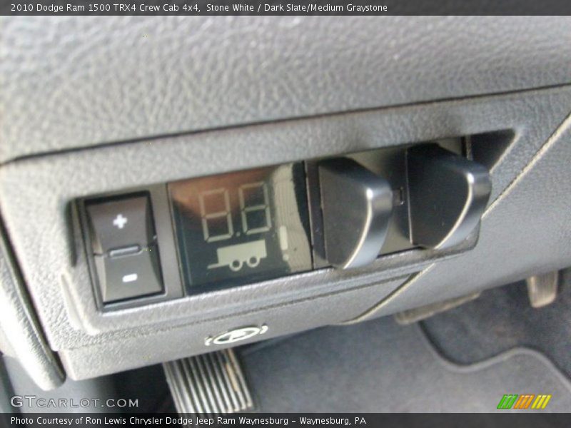 Stone White / Dark Slate/Medium Graystone 2010 Dodge Ram 1500 TRX4 Crew Cab 4x4