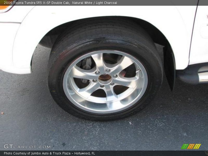 Natural White / Light Charcoal 2006 Toyota Tundra SR5 X-SP Double Cab