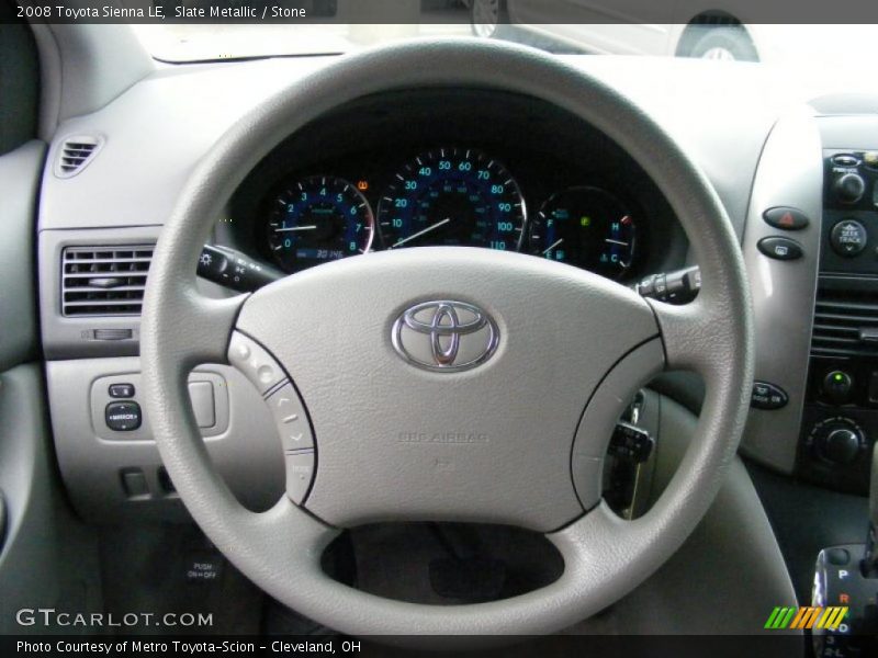 Slate Metallic / Stone 2008 Toyota Sienna LE