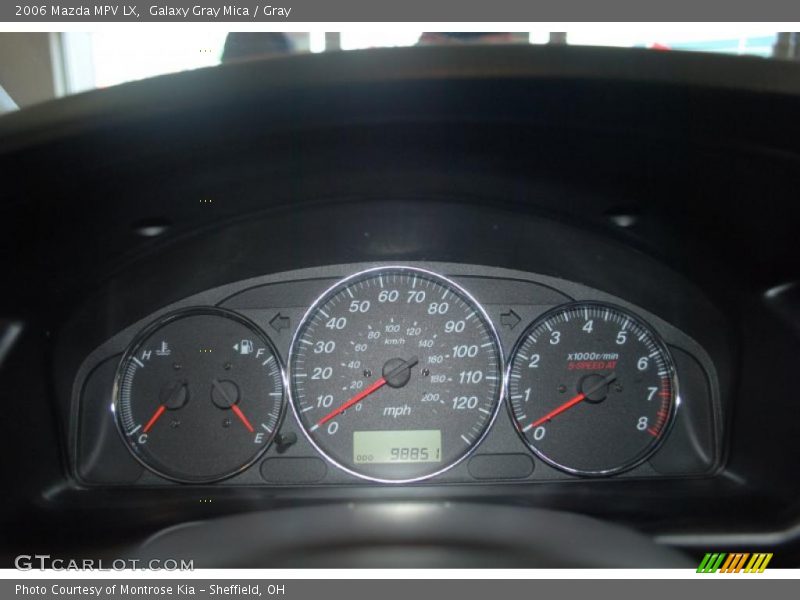 Galaxy Gray Mica / Gray 2006 Mazda MPV LX