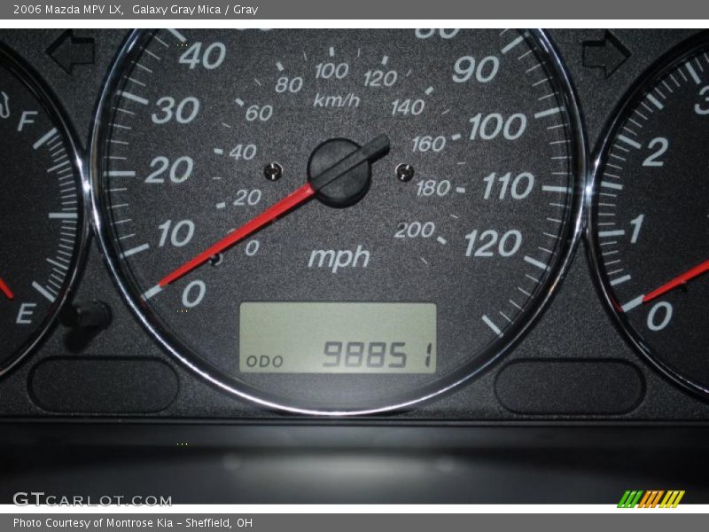 Galaxy Gray Mica / Gray 2006 Mazda MPV LX