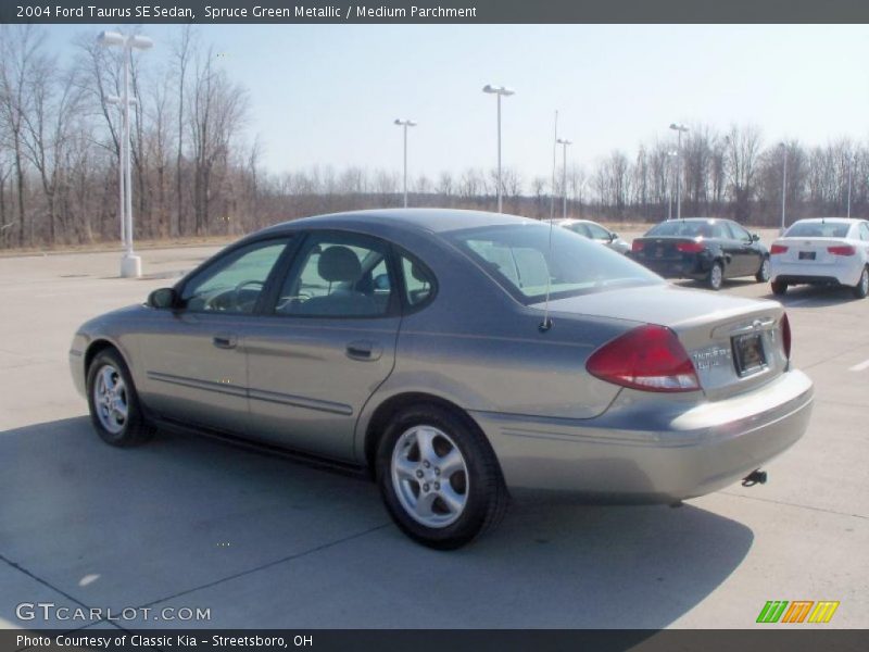 Spruce Green Metallic / Medium Parchment 2004 Ford Taurus SE Sedan