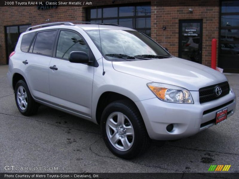 Classic Silver Metallic / Ash 2008 Toyota RAV4 I4