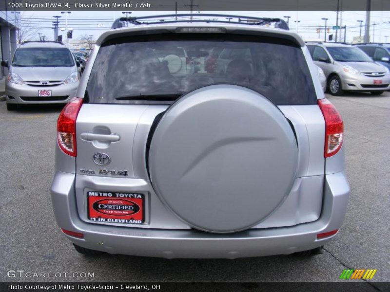 Classic Silver Metallic / Ash 2008 Toyota RAV4 I4