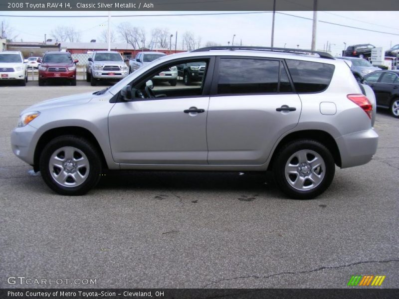Classic Silver Metallic / Ash 2008 Toyota RAV4 I4