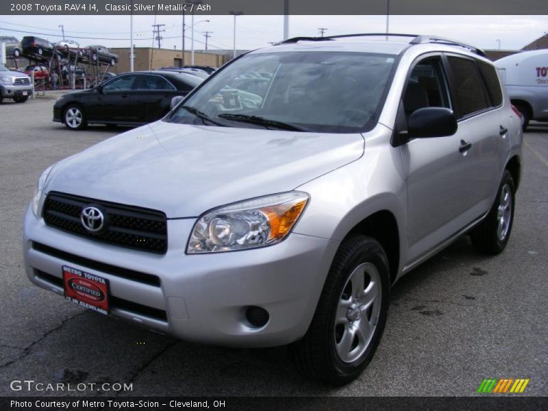 Classic Silver Metallic / Ash 2008 Toyota RAV4 I4