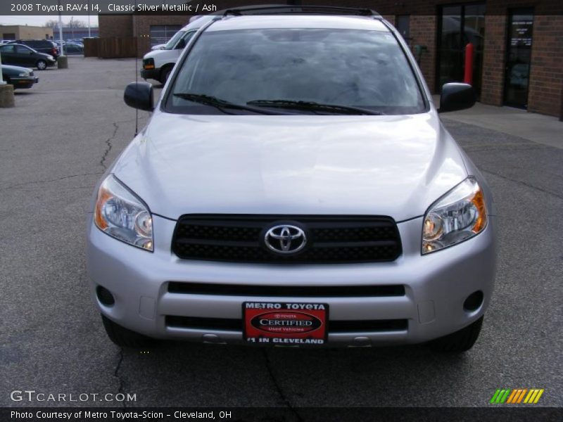 Classic Silver Metallic / Ash 2008 Toyota RAV4 I4