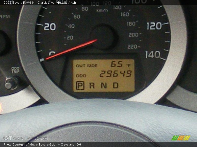 Classic Silver Metallic / Ash 2008 Toyota RAV4 I4