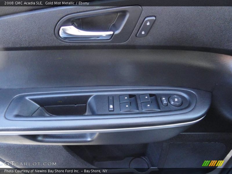Gold Mist Metallic / Ebony 2008 GMC Acadia SLE