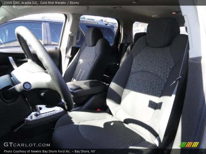 Gold Mist Metallic / Ebony 2008 GMC Acadia SLE