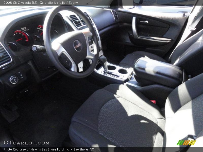 Gold Mist Metallic / Ebony 2008 GMC Acadia SLE