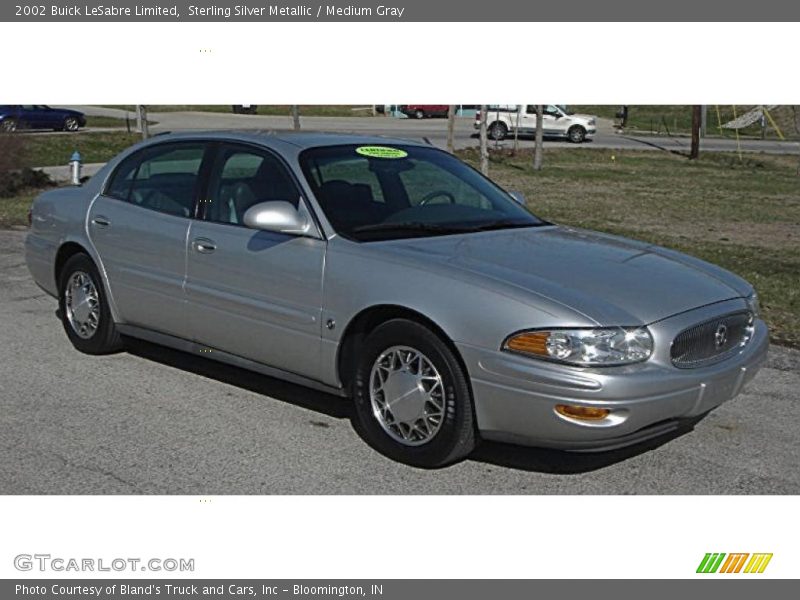 Sterling Silver Metallic / Medium Gray 2002 Buick LeSabre Limited