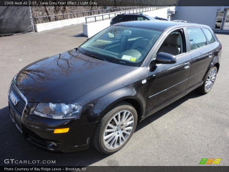 Lava Grey Pearl Effect / Light Gray 2008 Audi A3 2.0T