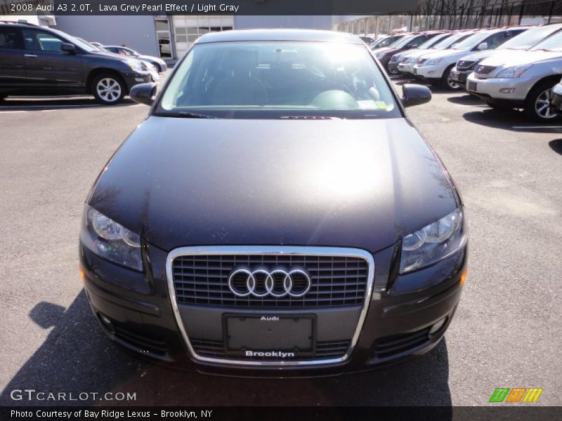 Lava Grey Pearl Effect / Light Gray 2008 Audi A3 2.0T