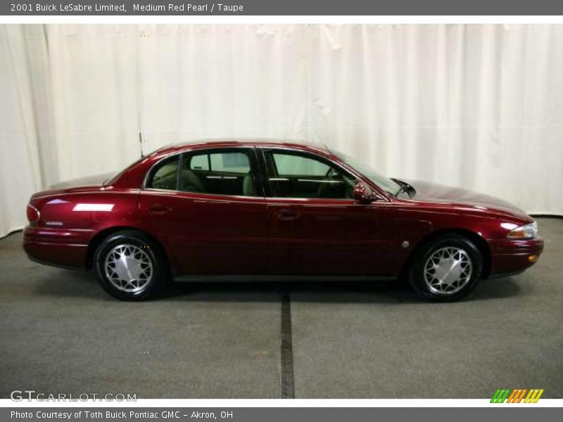 Medium Red Pearl / Taupe 2001 Buick LeSabre Limited