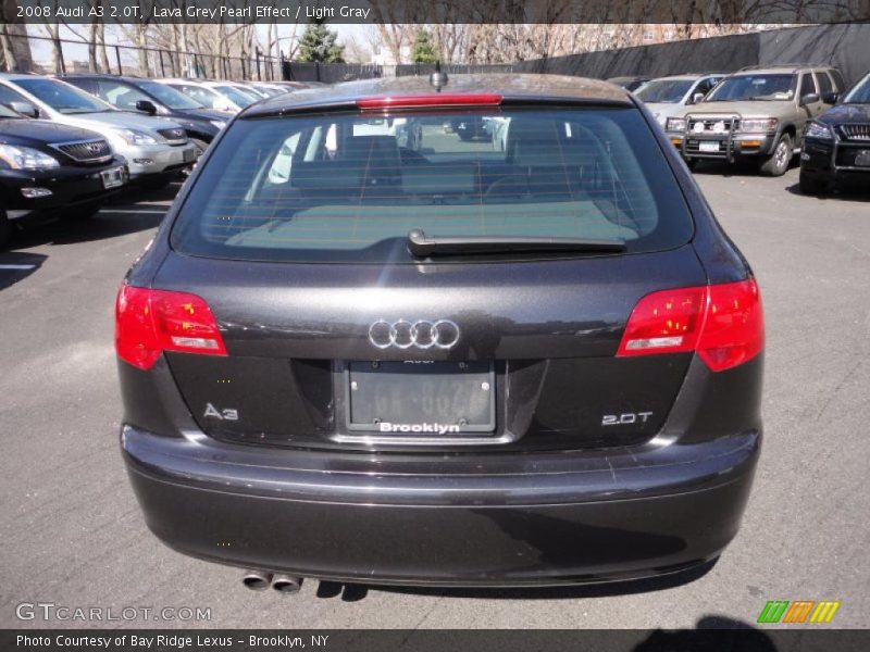 Lava Grey Pearl Effect / Light Gray 2008 Audi A3 2.0T
