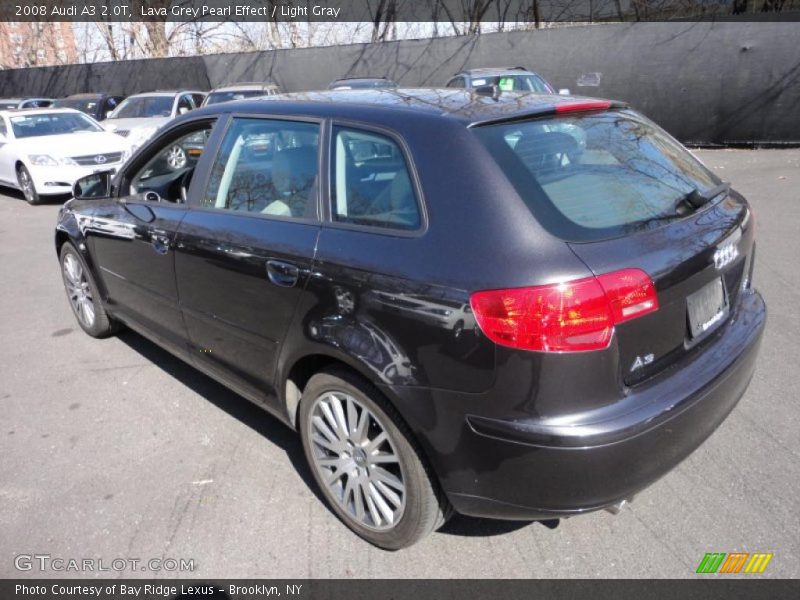 Lava Grey Pearl Effect / Light Gray 2008 Audi A3 2.0T