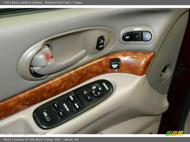 Medium Red Pearl / Taupe 2001 Buick LeSabre Limited