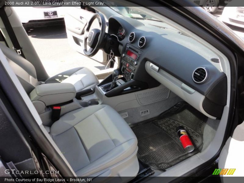 Lava Grey Pearl Effect / Light Gray 2008 Audi A3 2.0T