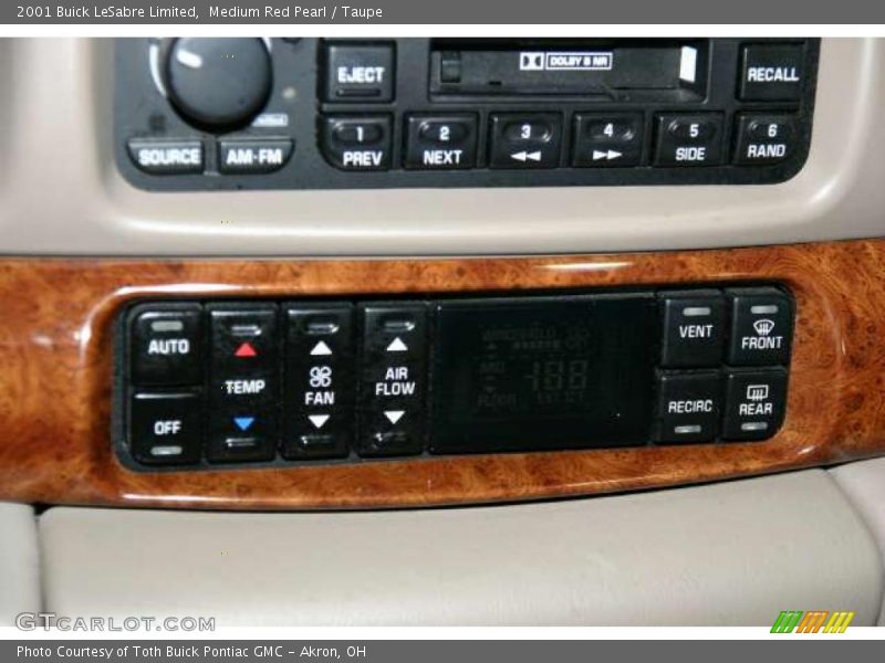 Controls of 2001 LeSabre Limited